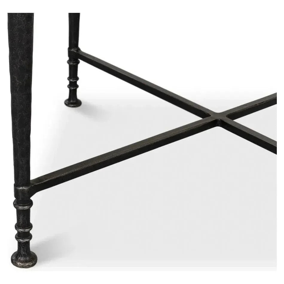 Nathaniel Elegance Side Table - LOOMLAN - Sarreid - Side Tables