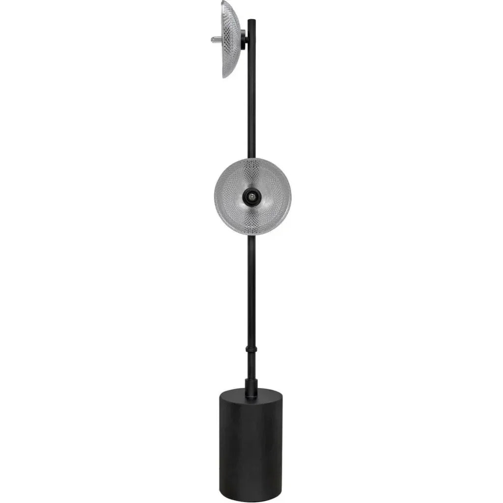 Natilus Floor Lamp-Floor Lamps-Noir-LOOMLAN