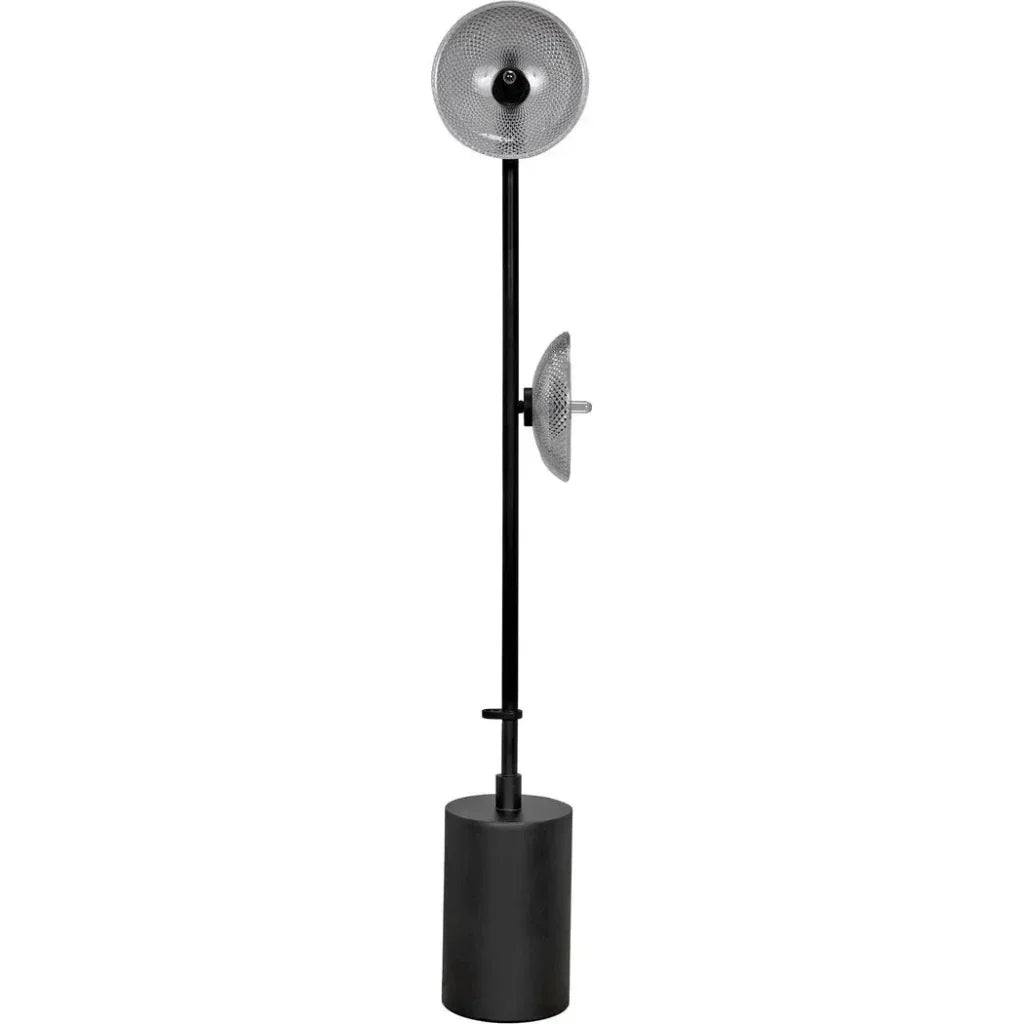Natilus Floor Lamp-Floor Lamps-Noir-LOOMLAN