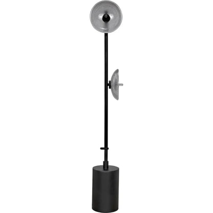 Natilus Floor Lamp-Floor Lamps-Noir-LOOMLAN