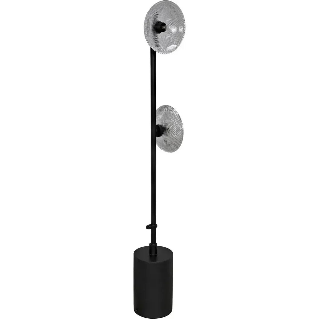 Natilus Floor Lamp-Floor Lamps-Noir-LOOMLAN