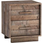 Natural Brown Reclaimed Solid Wood Nevada Nightstand - LOOMLAN - LH Imports - Nightstands