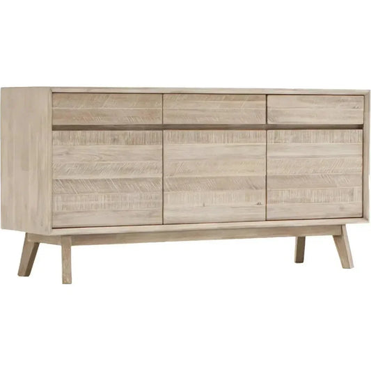 Natural Brown SolidWood Sideboard Drawers - LOOMLAN - LH Imports - Sideboards