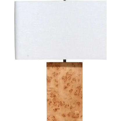 Natural Burl Wood 63" Parallel Floor Lamp-Floor Lamps-Jamie Young-LOOMLAN