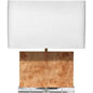 Natural Burl Wood Parallel Table Lamp - LOOMLAN - Jamie Young - Table Lamps