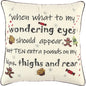 Natural Christmas Words Decorative Throw Pillows Lark - LOOMLAN - LOOMLAN - Throw Pillows