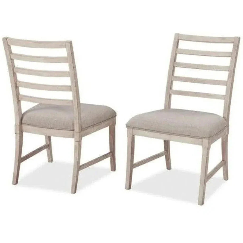 Natural Color Solid Wood Graphite Side Chairs - LOOMLAN - Panama Jack - Dining Chairs
