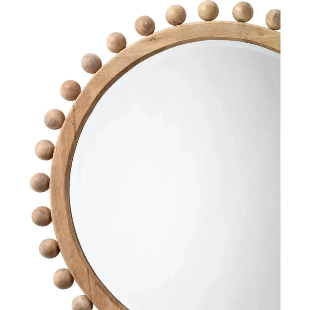 Natural Fir Wood Brighton Wall Mirror - LOOMLAN - Jamie Young - Wall Mirrors