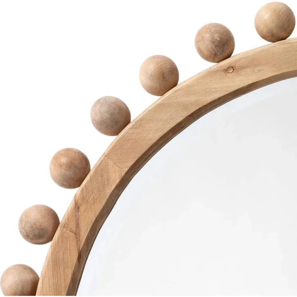 Natural Fir Wood Brighton Wall Mirror - LOOMLAN - Jamie Young - Wall Mirrors