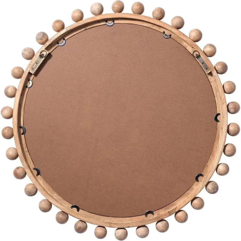 Natural Fir Wood Brighton Wall Mirror - LOOMLAN - Jamie Young - Wall Mirrors