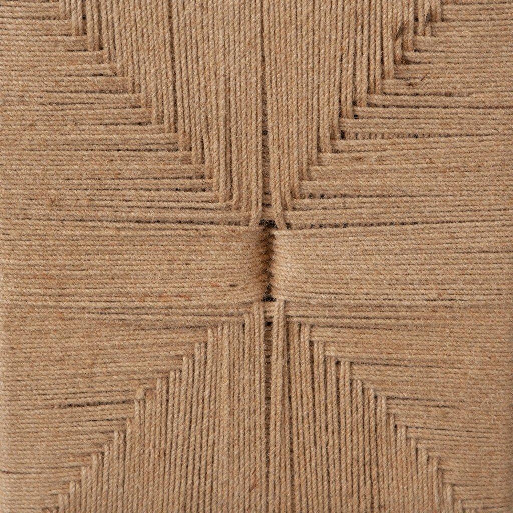 Natural Jute Woven Dining Bench - LOOMLAN - Diamond Sofa - Dining Benches