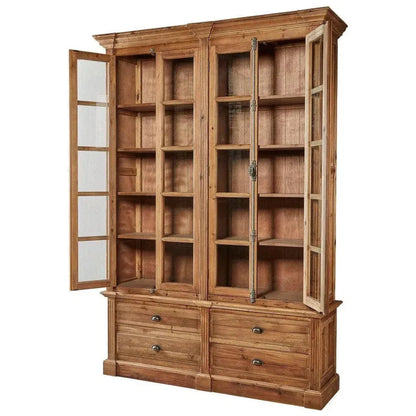 Natural Old Fir Bookcase - LOOMLAN - Furniture Classics - Bookcases