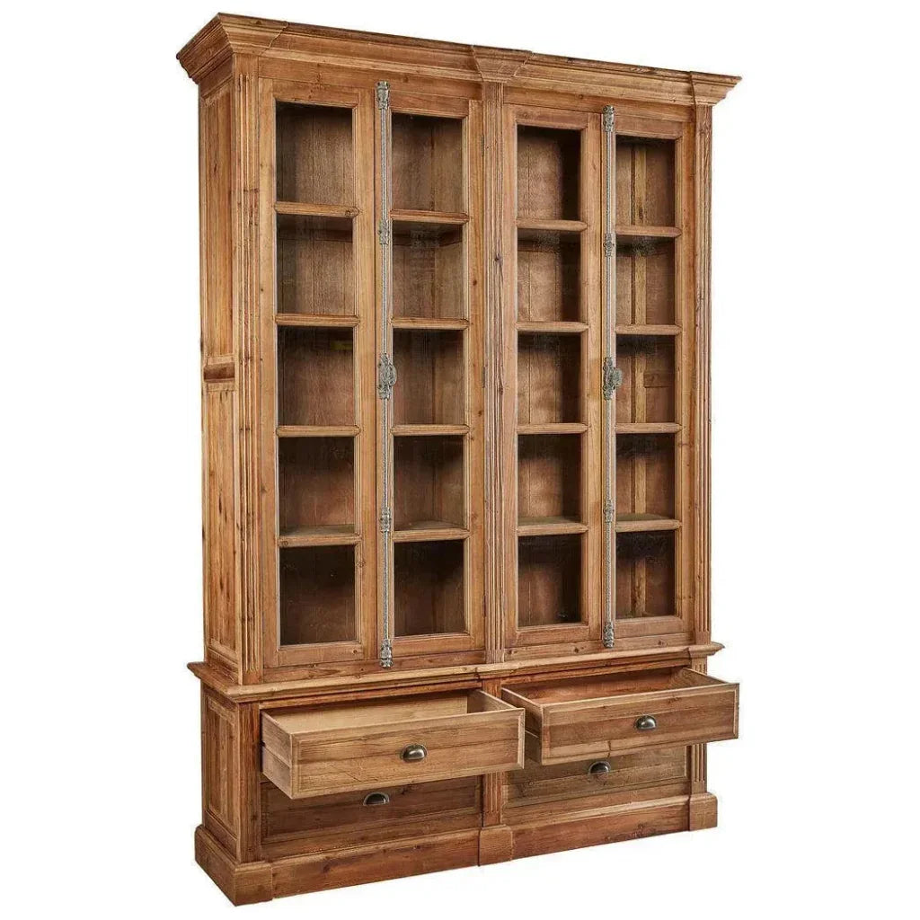 Natural Old Fir Bookcase - LOOMLAN - Furniture Classics - Bookcases
