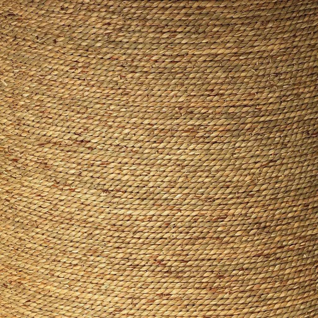 Natural Seagrass Harbor Round Bistro Table-Dining Tables-Jamie Young-LOOMLAN