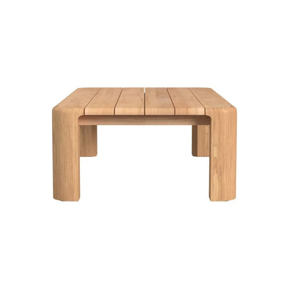Natural Teak Outdoor Coffee Table-Outdoor Coffee Tables-Sunset West-LOOMLAN