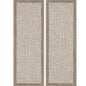Natural Texture Neutral Framed Wall Art 2PC
