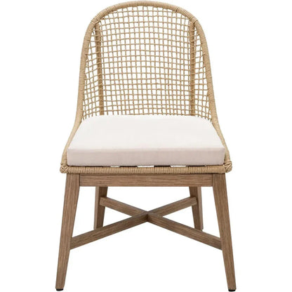 Nautilus Dining Chair 2PC Natural Outdoor-Outdoor Dining Chairs-Seasonal Living-LOOMLAN