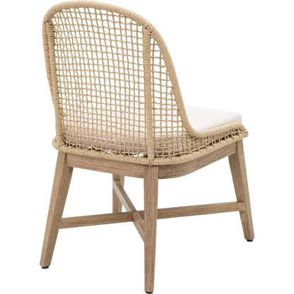 Nautilus Dining Chair 2PC Natural Outdoor-Outdoor Dining Chairs-Seasonal Living-LOOMLAN