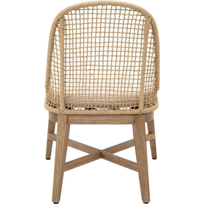 Nautilus Dining Chair 2PC Natural Outdoor-Outdoor Dining Chairs-Seasonal Living-LOOMLAN