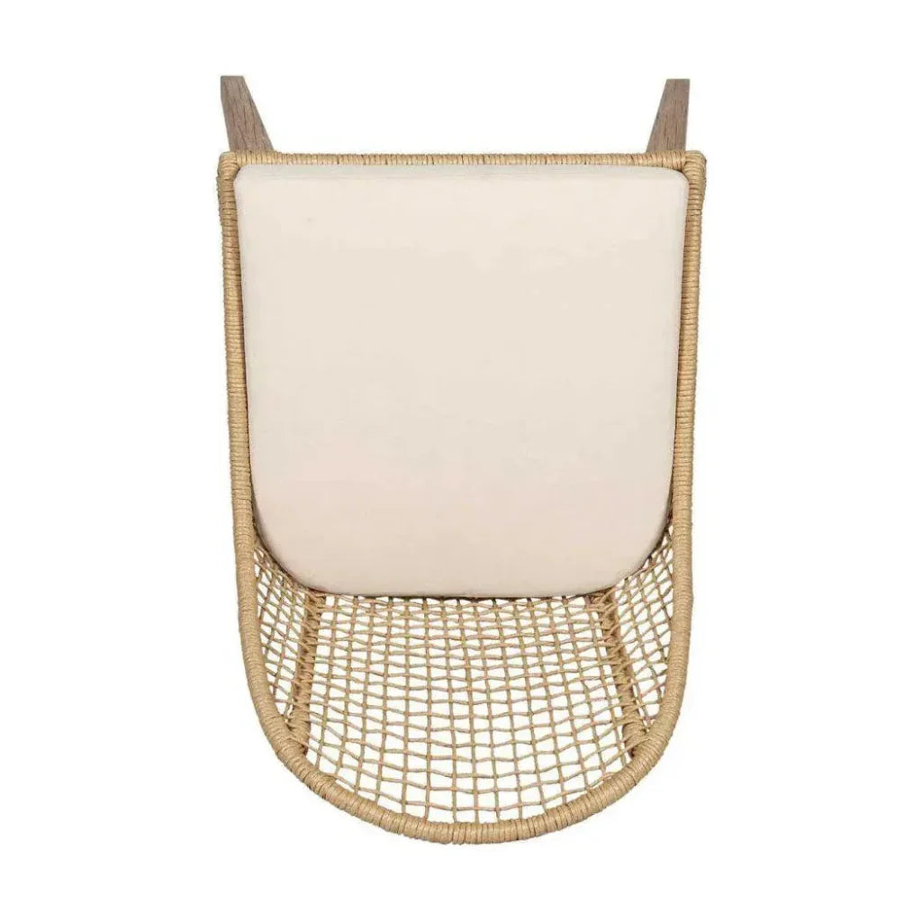 Nautilus Dining Chair 2PC Natural Outdoor-Outdoor Dining Chairs-Seasonal Living-LOOMLAN