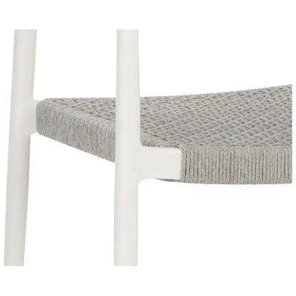 Nava Rope Stackable Outdoor Dining Armchair 2PC-Outdoor Dining Chairs-SUNPAN-LOOMLAN