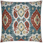 Navone Heirloom Red Teal Large Throw Pillow Insert - LOOMLAN - D.V. Kap - Throw Pillows