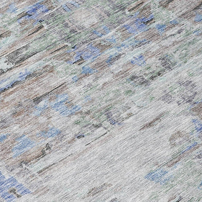 Naya Brown Washable Indoor-Outdoor Rug-Outdoor Rugs-LOOMLAN Rugs-LOOMLAN