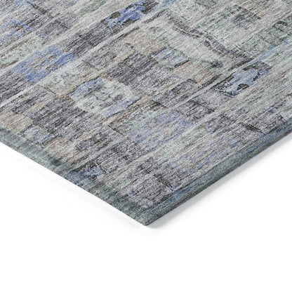 Naya Brown Washable Indoor-Outdoor Rug-Outdoor Rugs-LOOMLAN Rugs-LOOMLAN