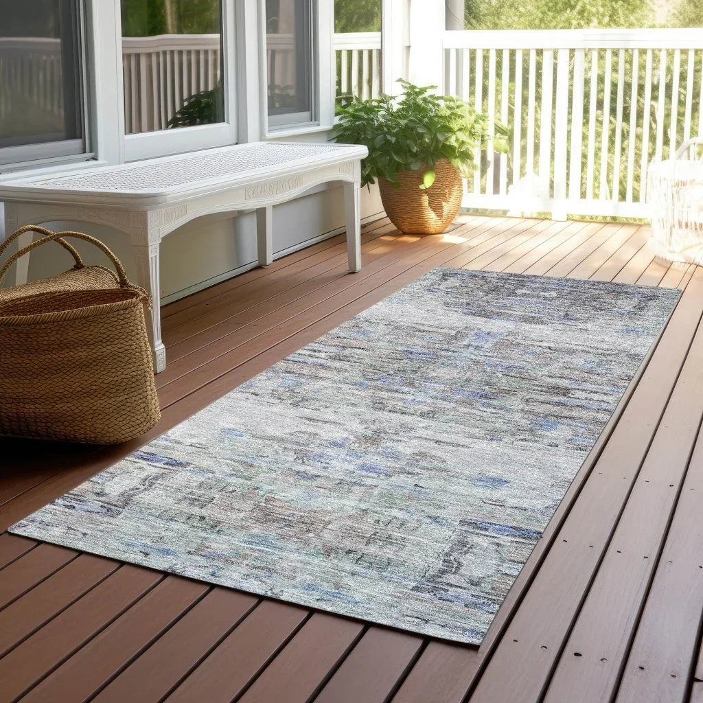 Naya Brown Washable Indoor-Outdoor Rug-Outdoor Rugs-LOOMLAN Rugs-LOOMLAN