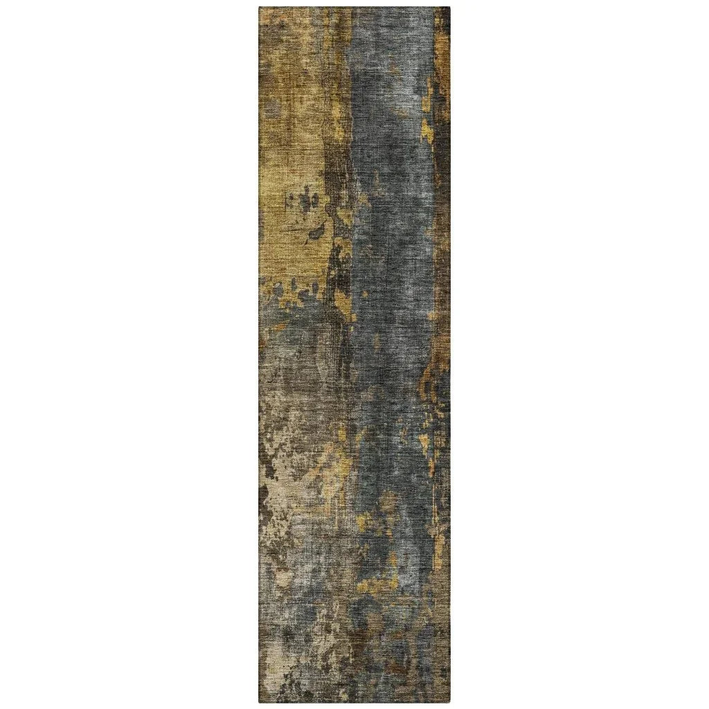 Nayara Gray Washable Indoor - Outdoor Rug - LOOMLAN - LOOMLAN Rugs - Outdoor Rugs