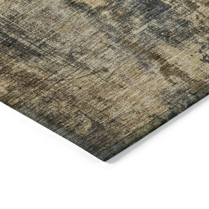 Nayara Gray Washable Indoor - Outdoor Rug - LOOMLAN - LOOMLAN Rugs - Outdoor Rugs
