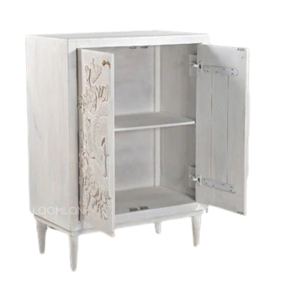 Nayven Sleeping Fox Design Tall Cabinet