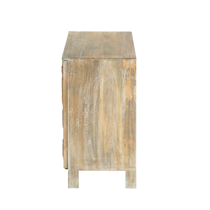 Nayven Wood Two Doors Accent Cabinet