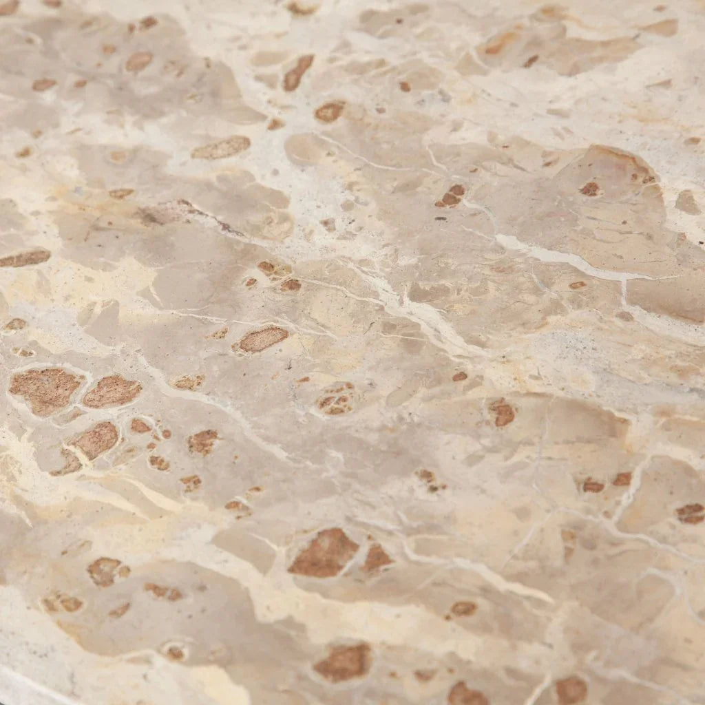 Nebula Genuine Marble Round Cocktail Table - LOOMLAN - Diamond Sofa - Coffee Tables