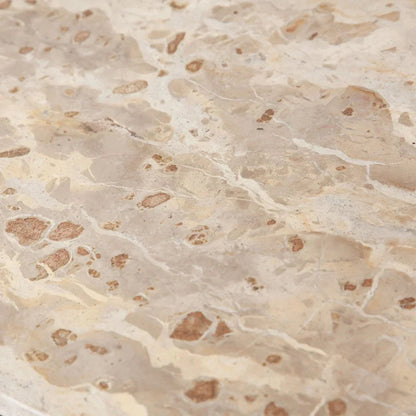 Nebula Genuine Marble Round Cocktail Table - LOOMLAN - Diamond Sofa - Coffee Tables