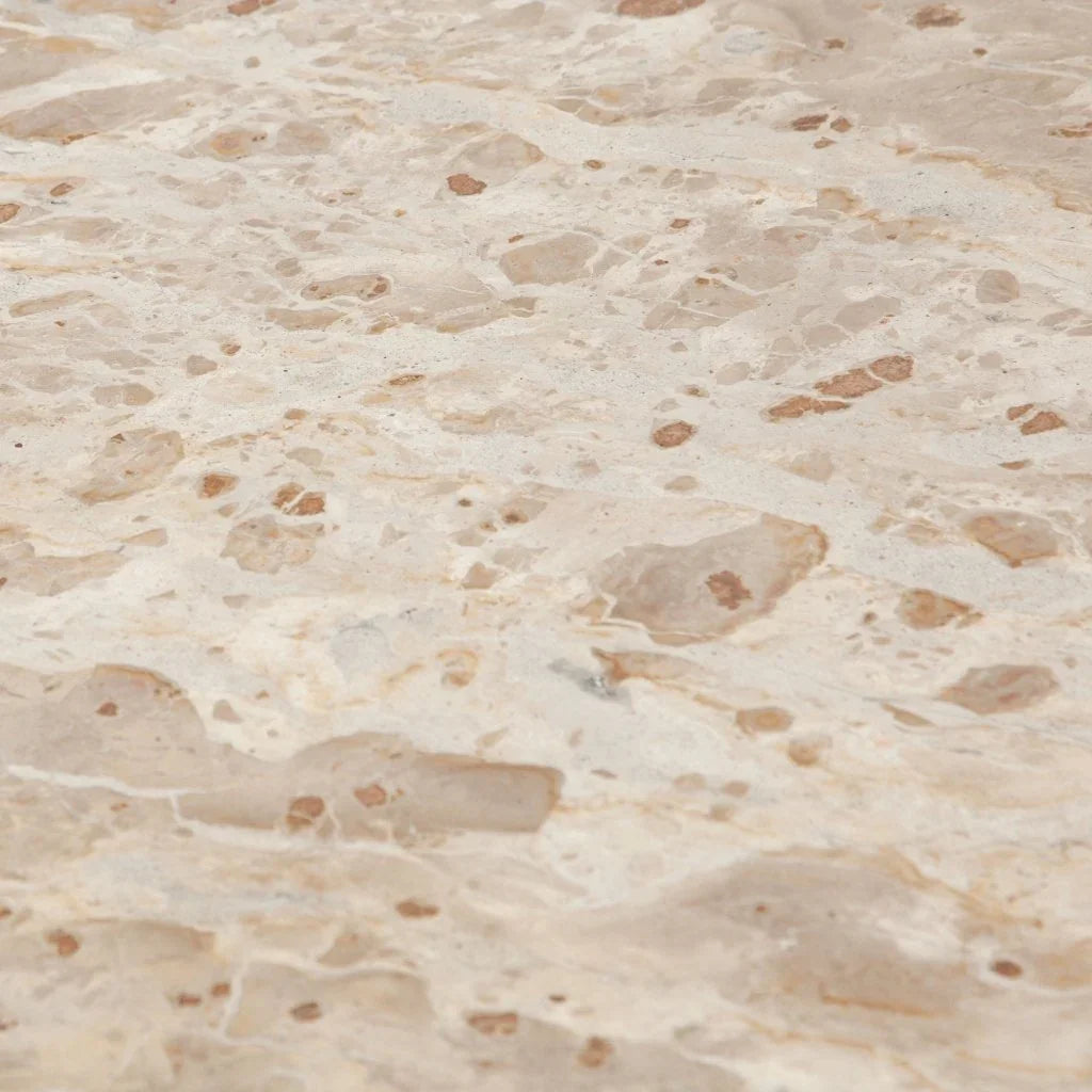 Nebula Genuine Marble Round Cocktail Table - LOOMLAN - Diamond Sofa - Coffee Tables