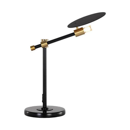 Neela Table Lamp Modern Black Marble Brass - LOOMLAN - SUNPAN - Table Lamps