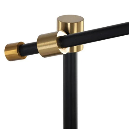 Neela Table Lamp Modern Black Marble Brass - LOOMLAN - SUNPAN - Table Lamps