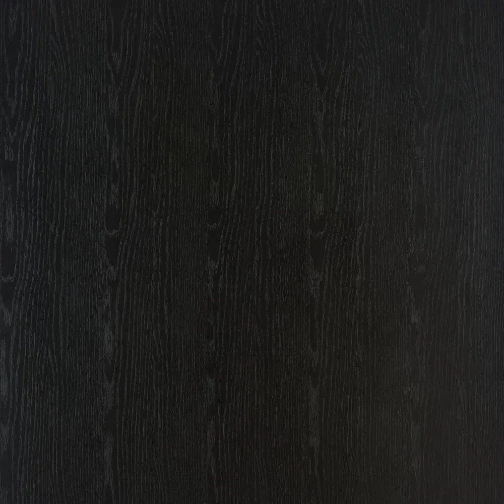 Nejaus Wood Black & Walnut Round Coffee Table - LOOMLAN - Zuo Modern - Coffee Tables