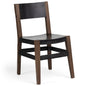 Nell Wooden Black Dining Chair (Set of 2)