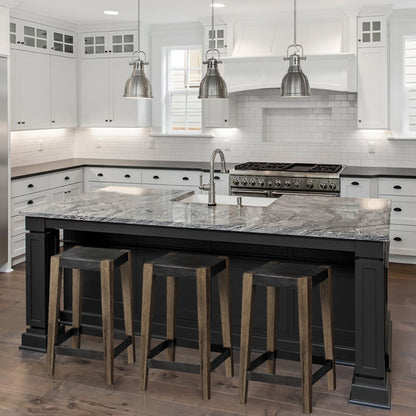 Nell Wooden Brown Leg Bar Stool