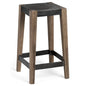 Nell Wooden Brown Leg Bar Stool