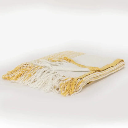 Nelly Boho Cotton Throw Blanket - LOOMLAN - LOOMLAN - Throw Blankets