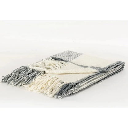 Nelly Boho Cotton Throw Blanket - LOOMLAN - LOOMLAN - Throw Blankets
