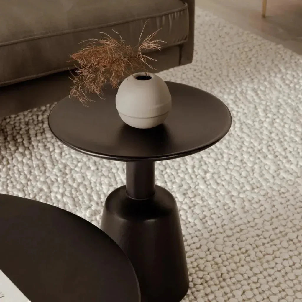 Nels Solid Wood End Table for Living Room - LOOMLAN - Moe's Home - Side Tables