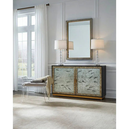 Neoclassic Acrylic Frame Bedroom Bench - LOOMLAN - Chelsea House - Bedroom Benches