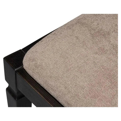 Diamond Dining Chairs Set of 2 Nero Mushroom - LOOMLAN - Sarreid - Dining Chairs