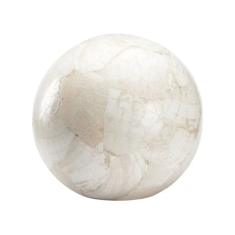 Neva Ball Stone Design Sculpture - LOOMLAN - Wildwood - Statues & Sculptures