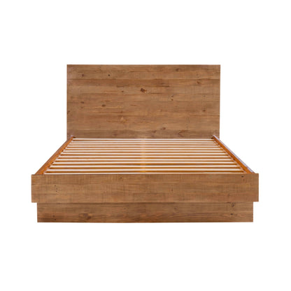 Nevada Wooden Brown Modern Bed