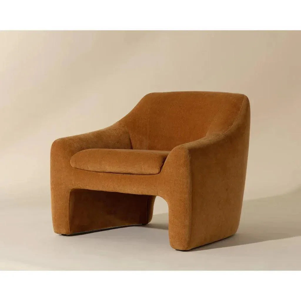 Nevaeh Fabric Lounge Chair-Lounge Chairs-SUNPAN-LOOMLAN
